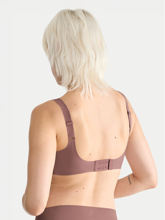 Sloggi Sloggi Sutien fără armătură Zero Feel 10217729 Maro