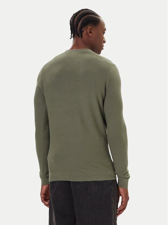 Mustang Mustang Pullover Elliot 1016844 Grün Regular Fit