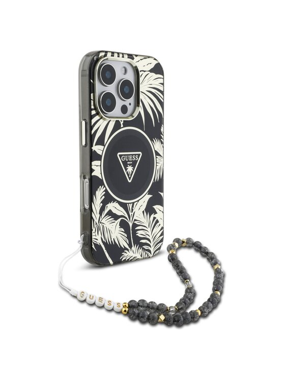 Guess Guess Etui na telefon Apple iPhone 16 Pro Max Czarny