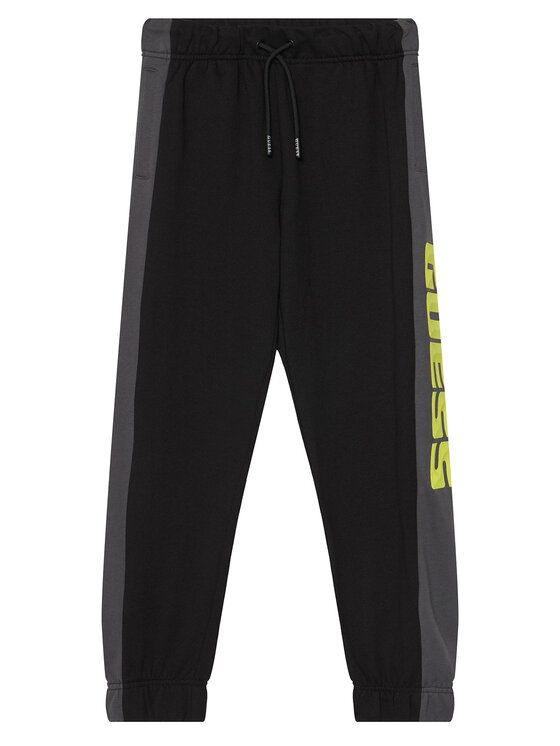 Guess Guess Pantaloni da tuta L6RB01 KA6R4 Nero Regular Fit