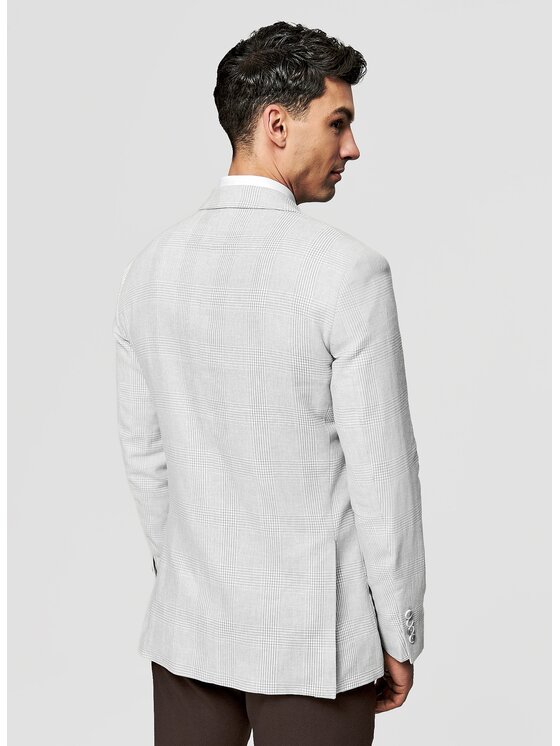 Pako Lorente Pako Lorente Marynarka P26SF-3X-024 Szary Slim Fit