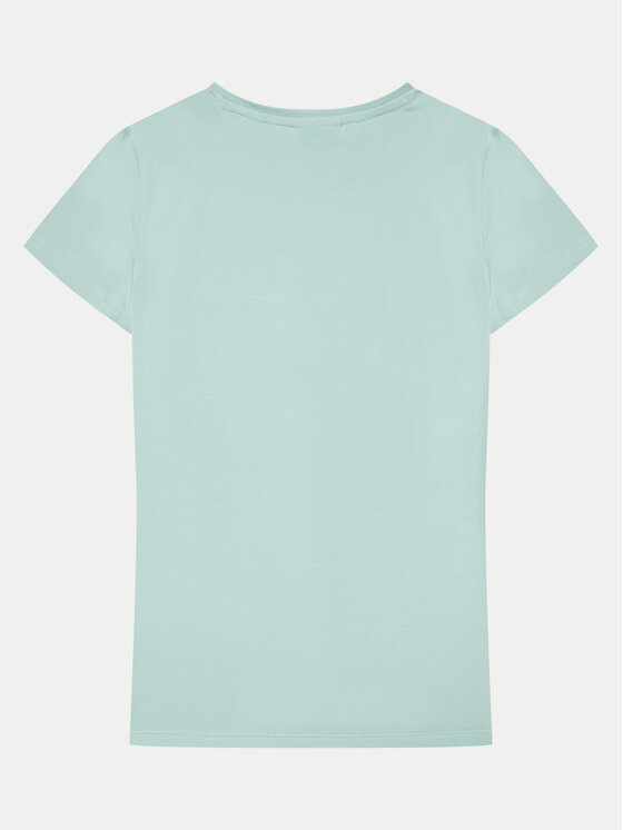 Guess Guess T-Shirt J4RI49 J1314 Zielony Regular Fit