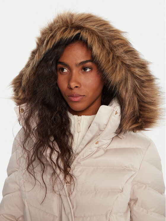 Guess Guess Daunenjacke W5BL31 W2802 Beige Regular Fit