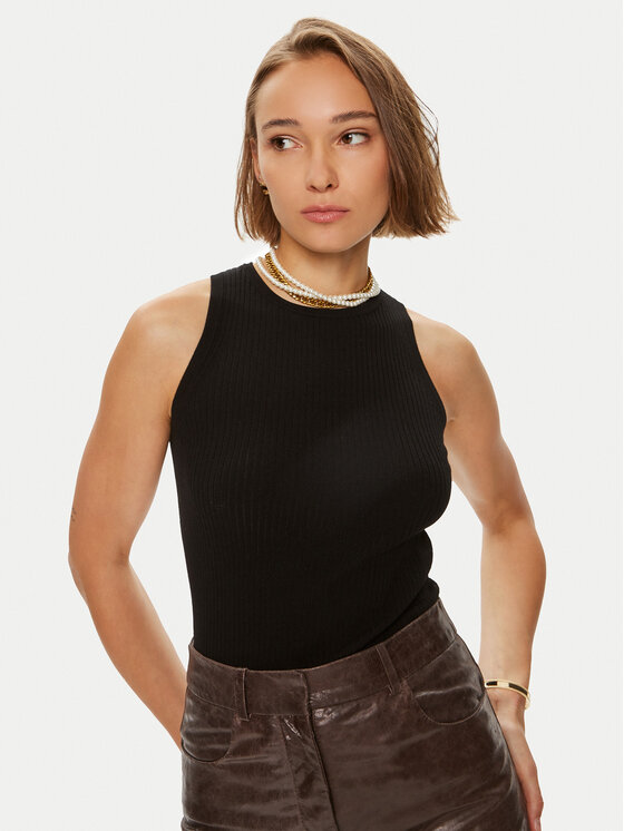 Weekend Max Mara Weekend Max Mara Top Olimpo 2425366021 Czarny Slim Fit