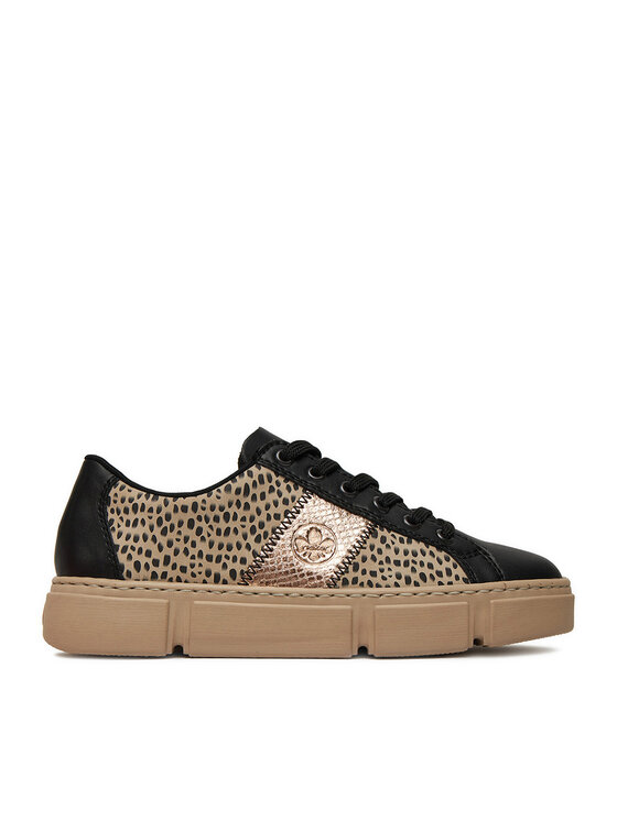 Rieker Rieker Sneakersy N5910-62 Czarny