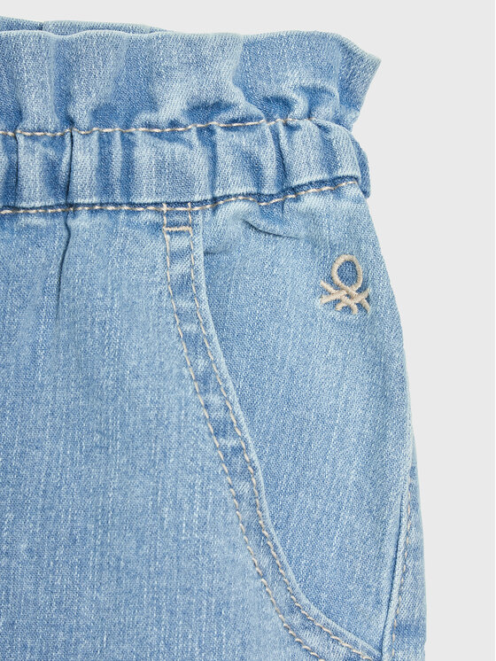 United Colors Of Benetton United Colors Of Benetton Jeans kratke hlače 4XA2G900Q Mornarsko modra Regular Fit