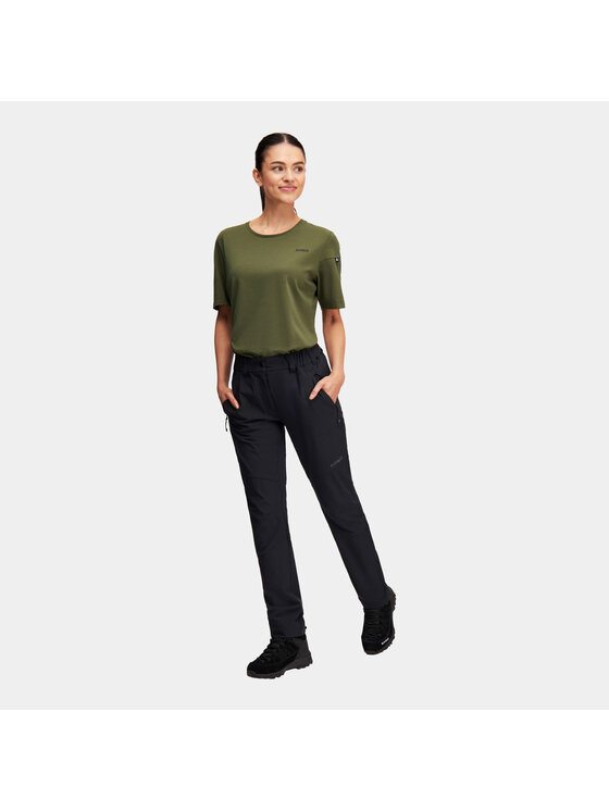Alpinus Alpinus Spodnie outdoor Marmore Czarny Active Fit