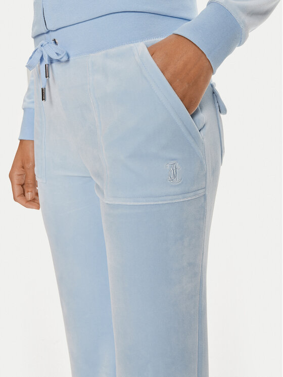 Juicy Couture Juicy Couture Pantaloni trening Del Ray JCAP180 Albastru Straight Fit
