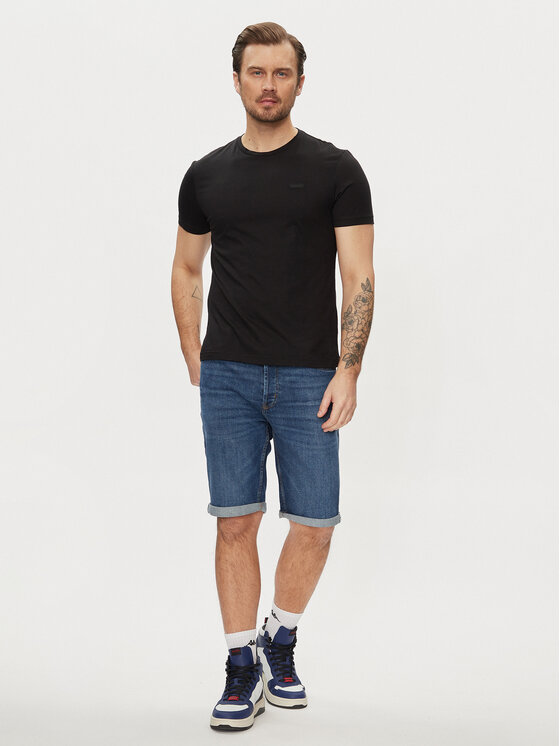 HUGO Hugo Szorty jeansowe 634/S 50511307 Niebieski Tapered Fit