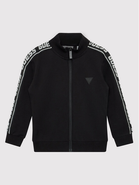 Guess Guess Суитшърт L2YQ47 K6ZS1 Черен Regular Fit
