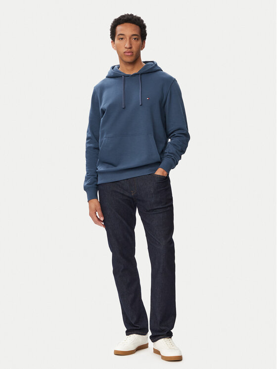 Tommy Hilfiger Tommy Hilfiger Sweatshirt Essential Terry MW0MW37235 Blau Regular Fit