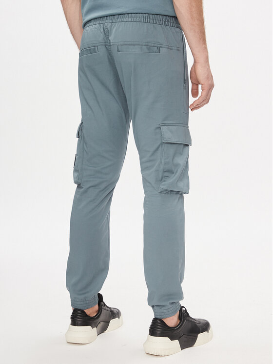 Pantalon cargo slim poches élastique cheville coton Femme ONLY à prix