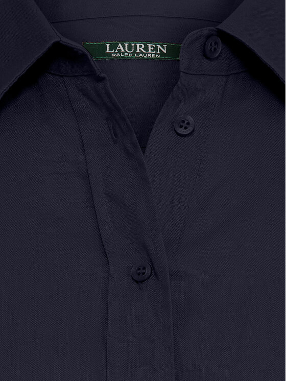 LAUREN RALPH LAUREN Lauren Ralph Lauren Πουκάμισο 200782777003 Σκούρο μπλε Relaxed Fit