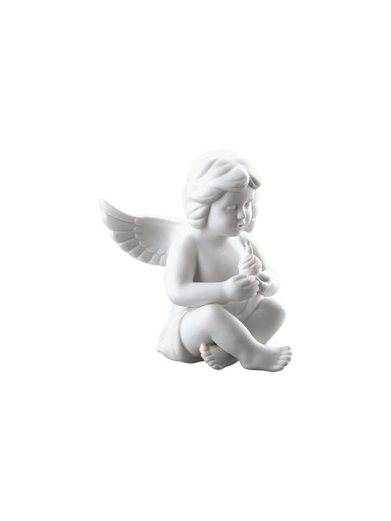 Rosenthal Rosenthal Figurka Anioł średni z tortem urodzinowym Biały