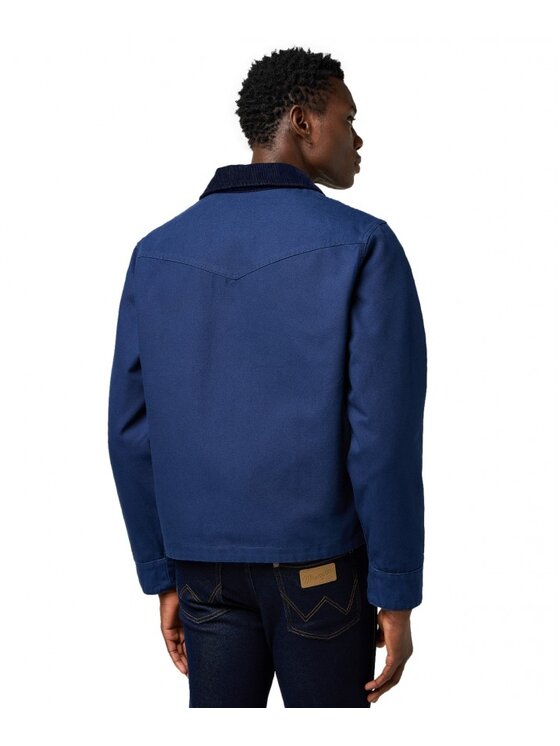 Wrangler Wrangler Giacca di transizione UTILITY JACKET Blu Regular Fit