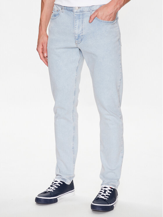 Tommy Jeans Дънки Simon DM0DM16137 Син Skinny Fit