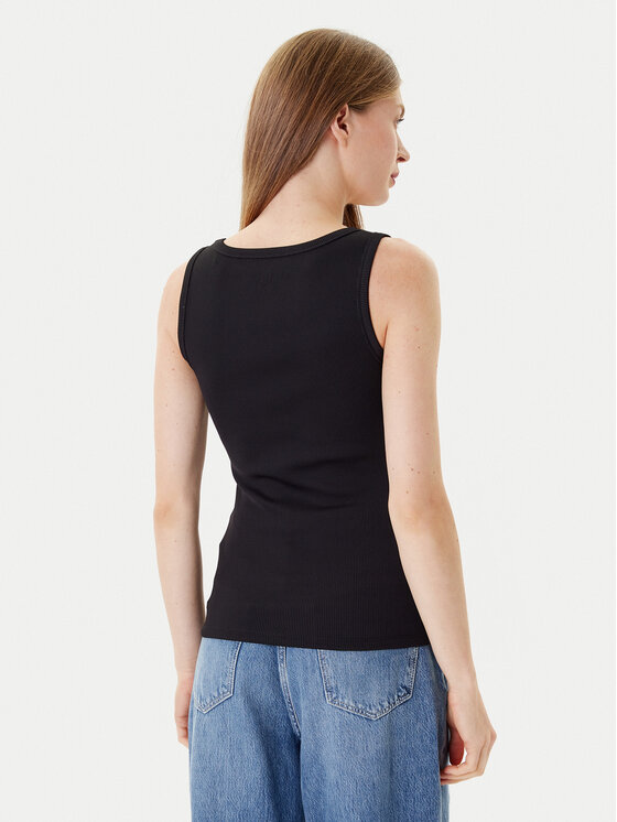 Guess Guess Top W5YP00 KCXJ2 Negru Regular Fit