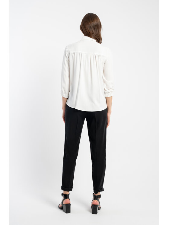 CLICK CLICK Πουκάμισο 10-6862 Λευκό Regular Fit
