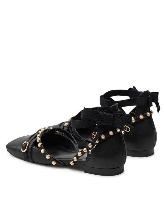 TWINSET TWINSET Balerini 242TCP152 Negru