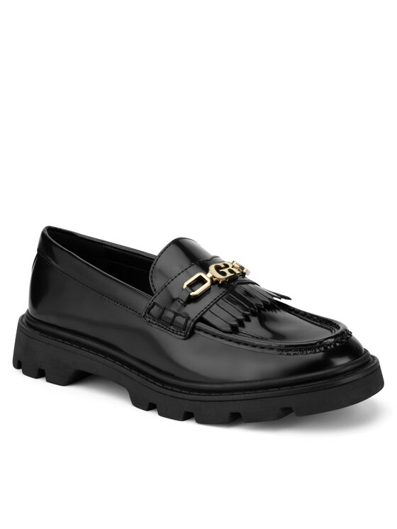 GINO ROSSI GINO ROSSI Loafersy MALA-115991 Czarny