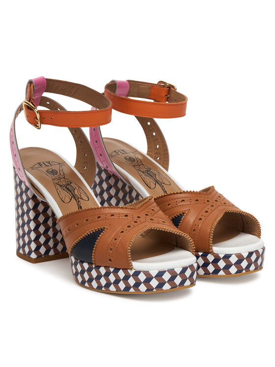 Fly London Fly London Босоніжки Ebanfly P145454 Кольоровий