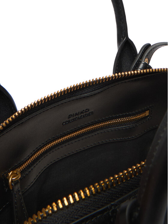 PINKO PINKO Borsetta Bowling Bag Medium AI 25-26 PLTT 105906 A0QO Nero