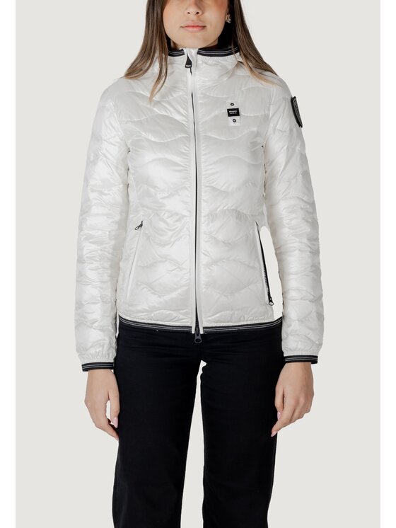 Blauer Blauer Μπουφάν πουπουλένιο CAMELIA Λευκό Slim Fit