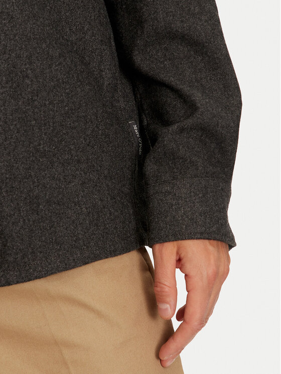 Marc O'Polo Marc O'Polo Marškinių švarkas 429 0194 74138 Pilka Loose Fit