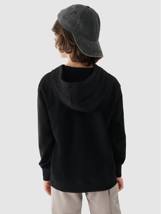 4F 4F Felpa 4FJWAW24TSWSM1223-20S Nero Regular Fit