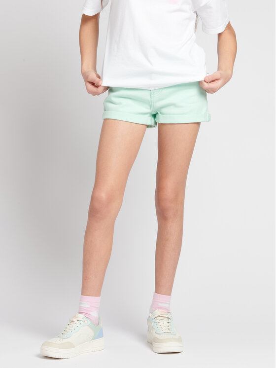 Lee Pantaloni scurți de blugi Carol LEG5067 Albastru Regular Fit