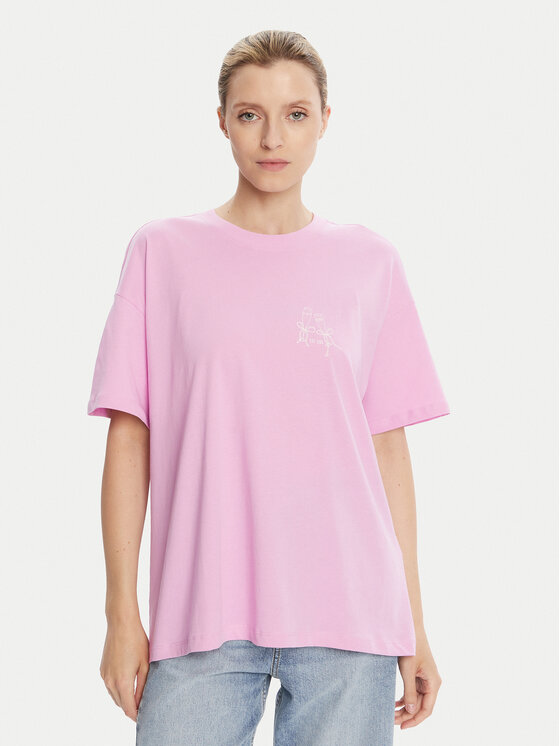ONLY ONLY Tričko Vivvi 15346761 Ružová Regular Fit