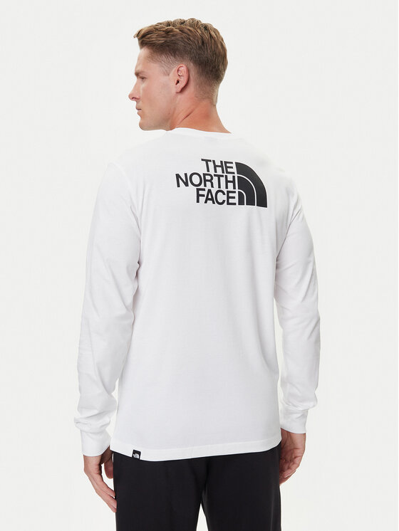 The North Face The North Face Longsleeve Easy NF0A8A6F Biały Regular Fit