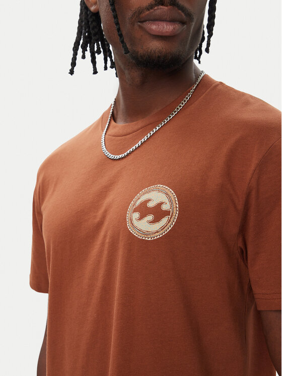 Billabong Billabong Тишърт EBYZT00605 Кафяв Regular Fit