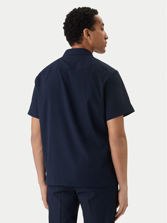 Calvin Klein Calvin Klein Košile LV04LF109G Tmavomodrá Classic Fit