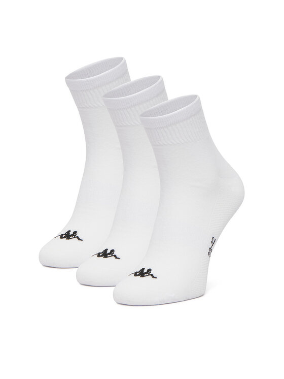 Kappa Kappa Duge čarape CEO_KR_FRESH_SS26 (3-PACK) Bijela