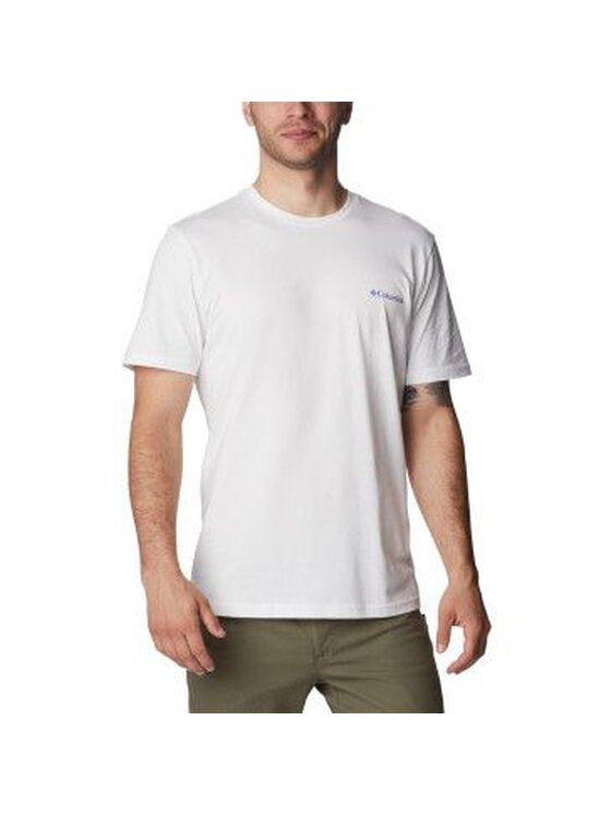 Columbia Columbia T-Shirt Rapid Ridge Back Graphic Tee II 193482411 Czarny Regular Fit