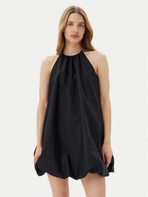 Rinascimento Rinascimento Rochie cocktail CFC0124139003 Negru Regular Fit