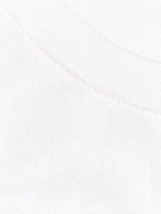 4F 4F Bluzka BASIC+ Biały Slim Fit