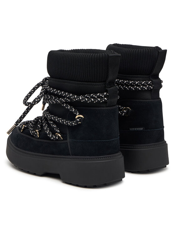 Tommy Hilfiger Tommy Hilfiger Stivali da neve Lace-Up Water Resist Snow Boot FW0FW09546 Nero