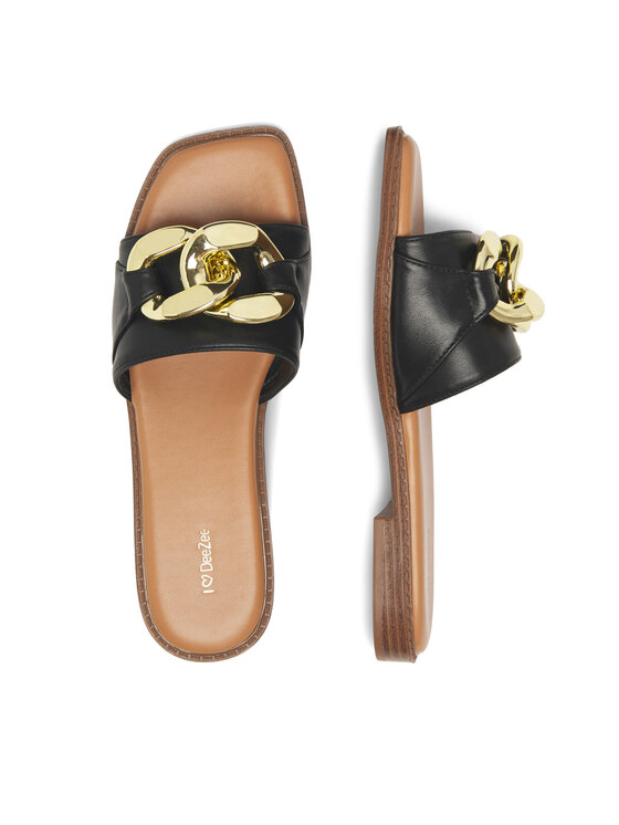 DeeZee DeeZee Papucs LS6115-01 Fekete