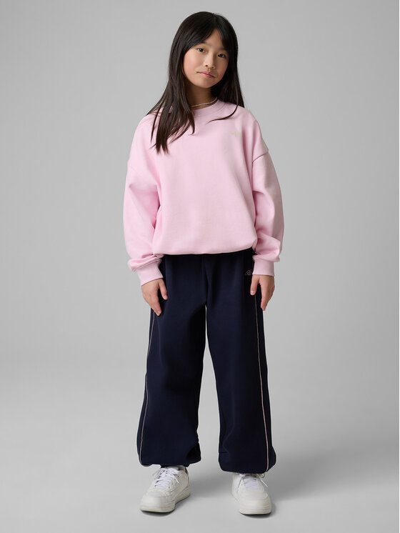 4F 4F Spodnie dresowe BOW MOTION Granatowy Loose Fit