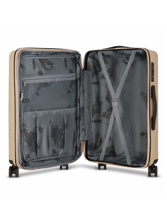 Franky Franky Walizka średnia 289130 Beżowy