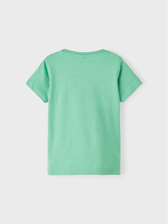 NAME IT NAME IT T-Shirt 13213252 Πράσινο Regular Fit
