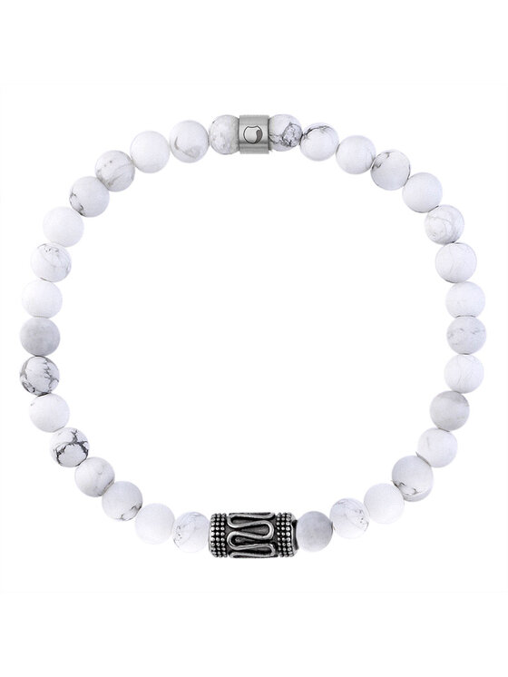 Manoki manoki Bransoletka BA416W Biały