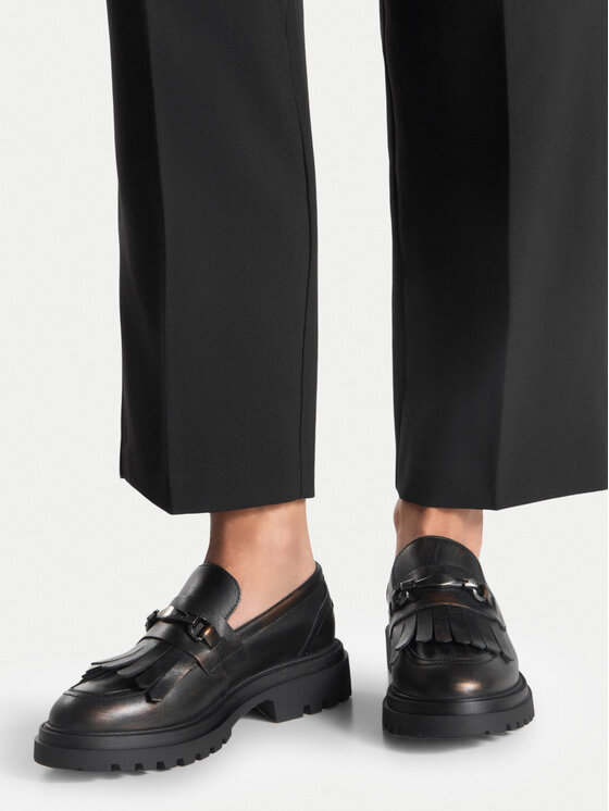 GINO ROSSI Gino Rossi Loafersy KEMER-1078-24 Brązowy