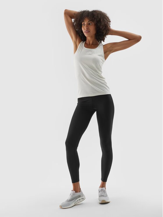 Legginsy 4F, Rozmiar S, Czarne, 4FWAW24TFTIF301-20S