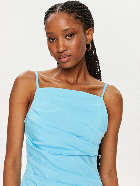Marella Sommerkleid Roxs 2413221382 Blau Slim Fit | Modivo.de