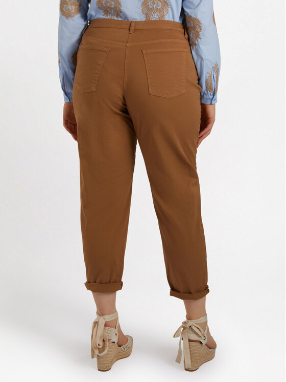 Fiorella Rubino Fiorella Rubino Pantaloni di tessuto P180T005026N002 Marrone Regular Fit