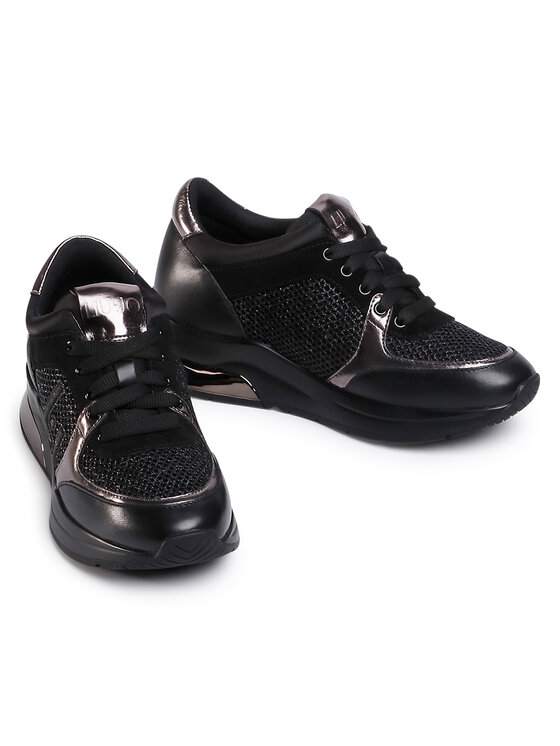 Liu Jo Liu Jo Снікерcи Karlie 12 BF0027 TX003 Чорний