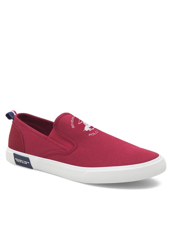 Beverly Hills Polo Club Beverly Hills Polo Club Sneakers aus Stoff M-VSS24001 Dunkelrot